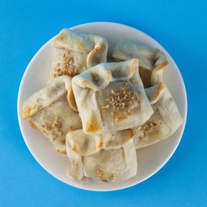 Caja empanadas queso carne 18 uds