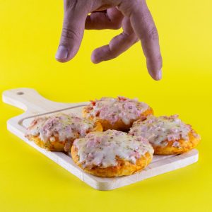 Caja pizzetas clásica 16 uds