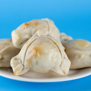 Caja empanadas queso camarón 18 uds