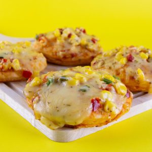 Caja pizzetas vegetariana 16 uds